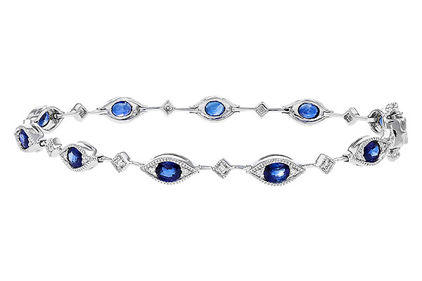 D320-83619: BRACELET 2.31 SAPPHIRE 2.50 TGW (7")