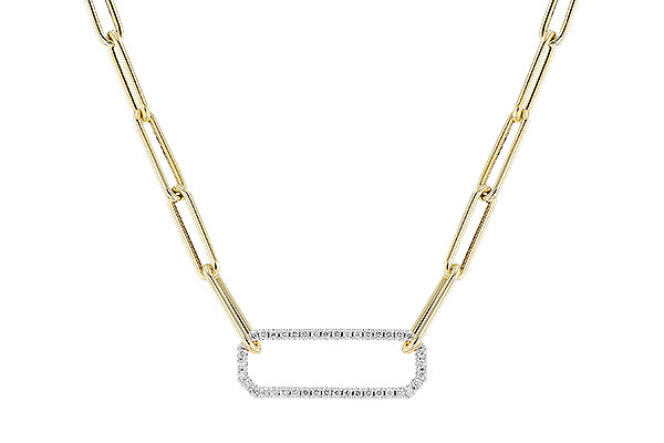 F319-91810: NECKLACE .50 TW (17 INCHES)