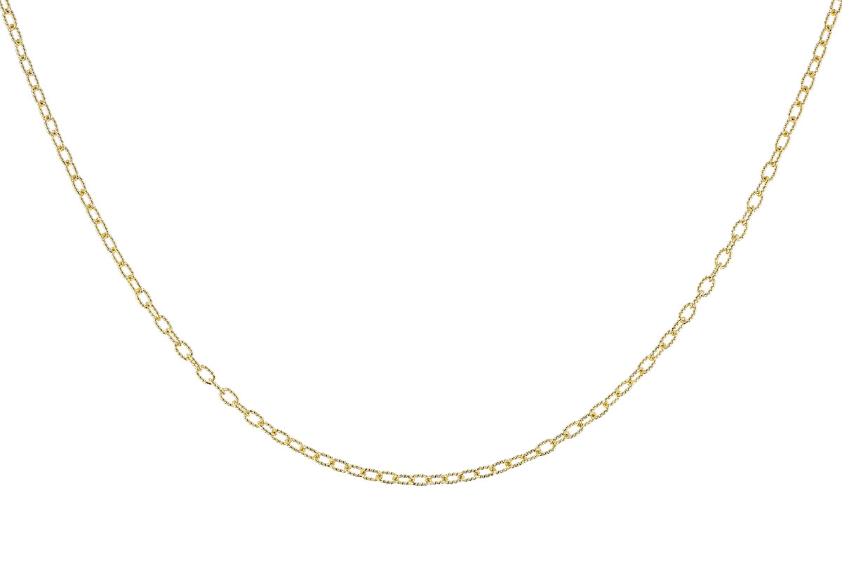 F319-97246: ROLO LG (18IN, 2.3MM, 14KT, LOBSTER CLASP)