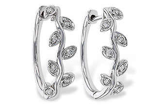 F320-84510: EARRINGS .25 TW