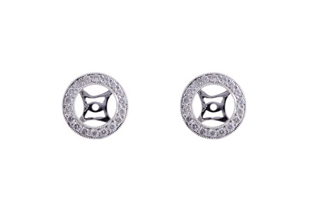 G229-97201: EARRING JACKET .32 TW (FOR 1.50-2.00 CT TW STUDS)