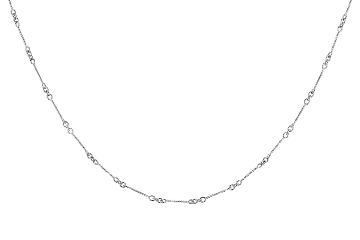 G319-97228: TWIST CHAIN (24IN, 0.8MM, 14KT, LOBSTER CLASP)