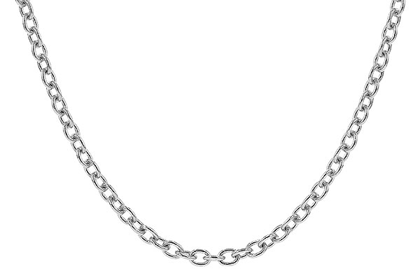 G319-98119: CABLE CHAIN (18", 1.3MM, 14KT, LOBSTER CLASP)