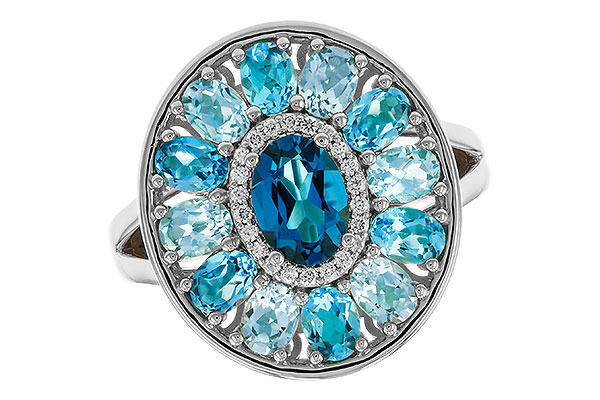 H320-89064: LDS RG 3.02 TW BLUE TOPAZ 3.10 TGW (7x5MM LBT CTR)