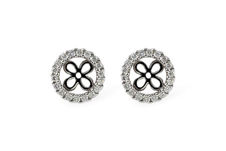 K233-59019: EARRING JACKETS .30 TW (FOR 1.50-2.00 CT TW STUDS)