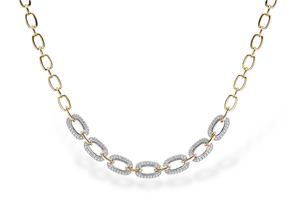 K319-92655: NECKLACE 1.95 TW (17 INCHES)