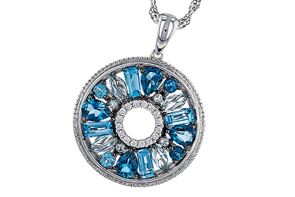 K320-86301: NECKLACE 1.67 BLUE TOPAZ 1.72 TGW