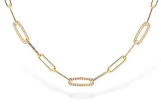 L319-91810: NECKLACE .75 TW (17 INCHES)